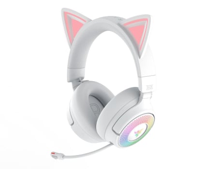 Słuchawki bezprzewodowe Razer Kraken Kitty V3 Pro - White